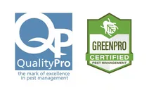 QualityPro and GreenPro pest management certification logos